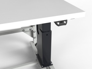 Stół regulowany elektrycznie SMREP-2-001 z półką