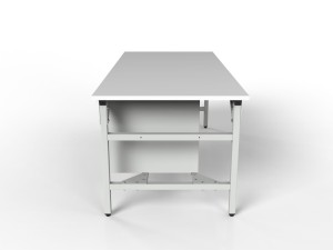 Stół warsztatowy SMW2K2 2000/1500x900x800 mm z dwiema szafkami
