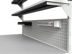Stół montażowy ESD 1800x700 mm SMRPK2C-0718-ESD