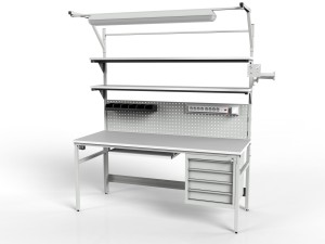 Stół montażowy ESD 1800x700 mm SMRPK2C-0718-ESD