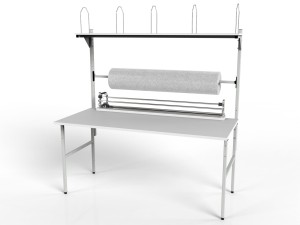 Stół do pakowania SPP z półką i akcesoriami