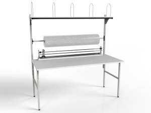 Stół do pakowania SPP z półką i akcesoriami