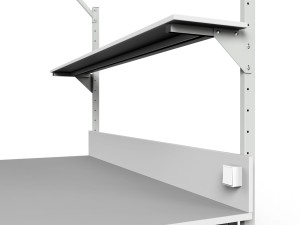 Stół warsztatowy SMWPKC 2000/1500x900x800 mm półka nad blatem