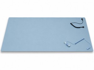 ESD-Antistatikmatte 1200x600 mit Band und Drähten